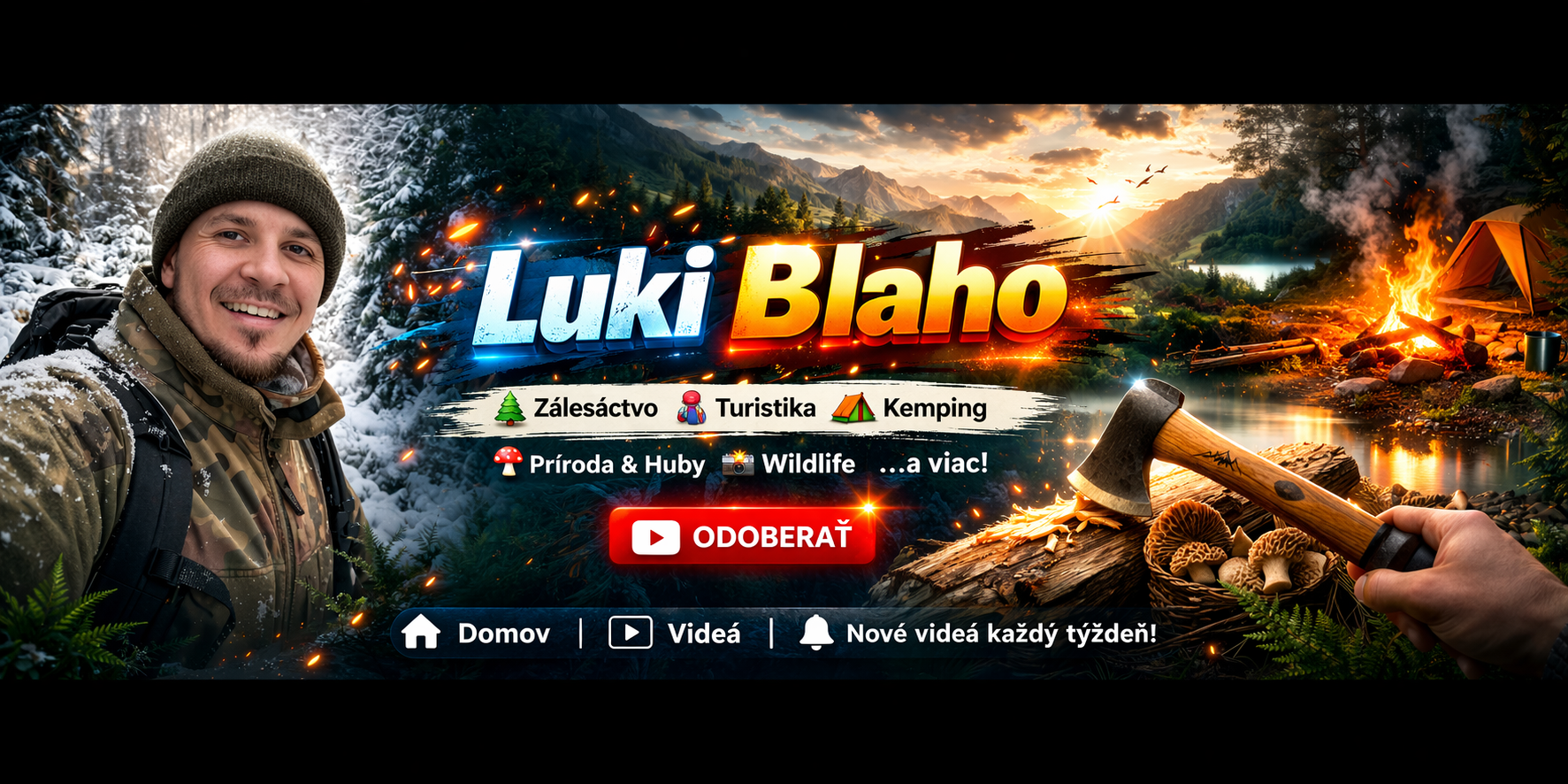 Môj YouTube kanál ⬆